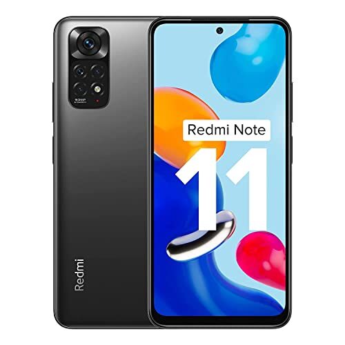 Xiaomi Redmi Note 11 Graphite Gray 4G LTE 90Hz شاومي ريدمي نوت 11